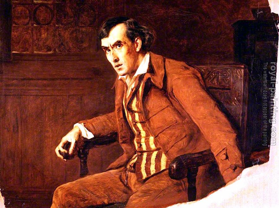 James Archer : Sir henry irving as mathias in the bells